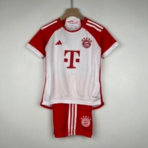 2023-2024 Bayern Munich Home Kids Jersey