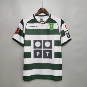 2002-2003 Sporting Lisbon Home Retro Jersey