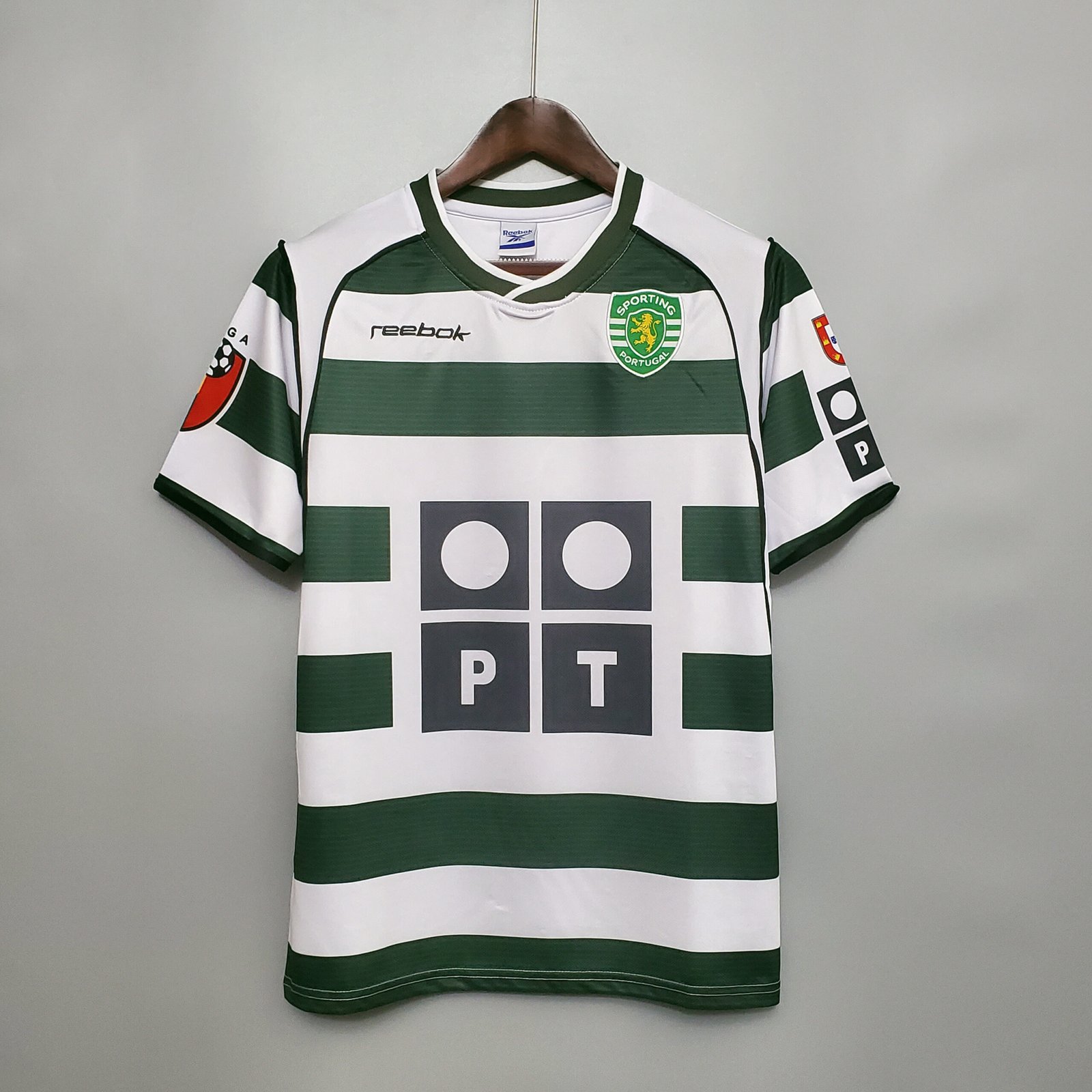 2002-2003 Sporting Lisbon Home Retro Jersey – Grade A Soccer Shop