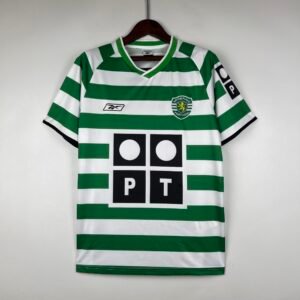 2003-2004 Sporting Lisbon Home Retro Jersey