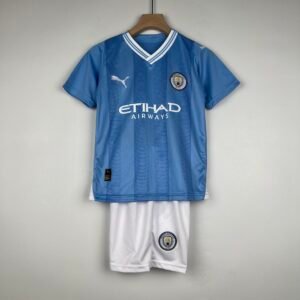 2023-2024 Manchester City Kids Home Jersey