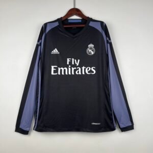 2015/2016 REAL MADRID AWAY RETRO LONG SLEEVE JERSEY