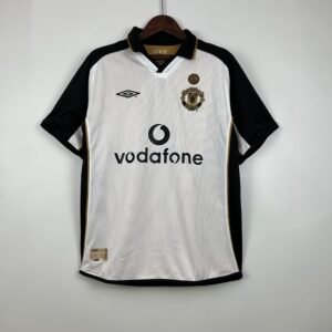 2001-2002 Manchester United 100th Anniversary Edition Retro Jersey