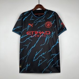 2023-2024 MANCHESTER CITY THIRD KIT STADIUM VERSION