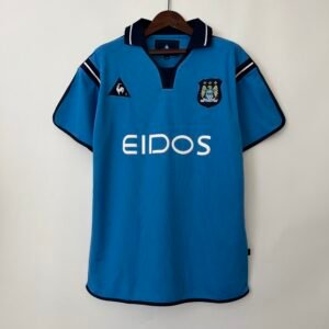 2001-2002 Manchester City Home Retro Jersey