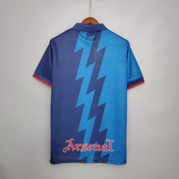 ARSENAL 1995-1996 RETRO AWAY JERSEY - Image 2