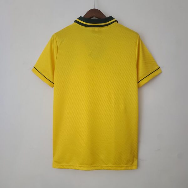 1993-1994 Brazil Home Retro Soccer Jersey - Image 2