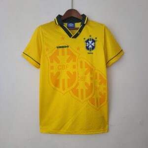1993-1994 Brazil Home Retro Soccer Jersey