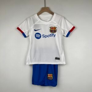 2023-2024 Barcelona Away Kids Version