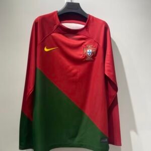 2022 Portugal World Cup Home Long Sleeve Stadium Version