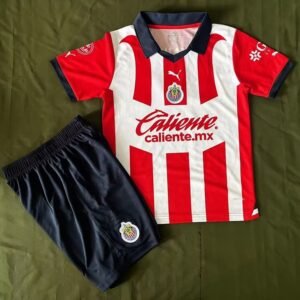2023-2024 Chivas Guadalajara Home Kids Jersey