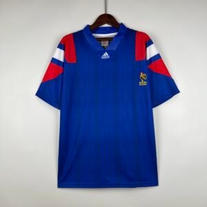 1992-1994 France Retro Home Jersey