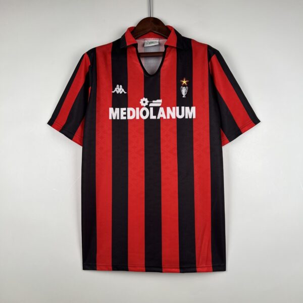 1989-1990 AC MILAN RETRO HOME JERSEY