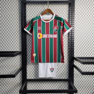 2023-2024 FLUMINENSE HOME KIDS JERSEY