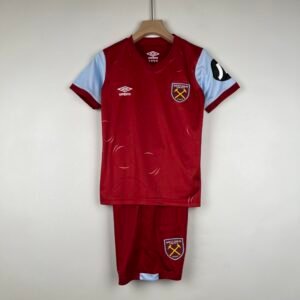 2023-2024 WEST HAM HOME KIDS JERSEY