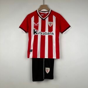 2023-2024 Athletic Bilbao Home Kids Jersey