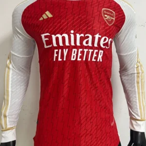 2023-2024 Arsenal Home Long Sleeve Player Version