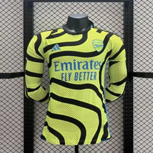 2023-2024 Arsenal Away Long Sleeve Player Version