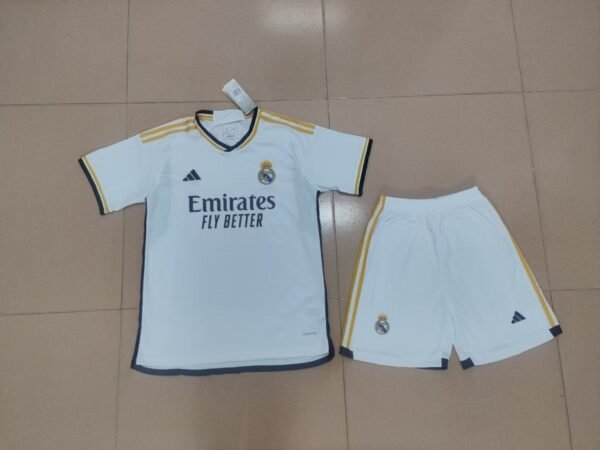 2023-2024 Real Madrid Home Uniform