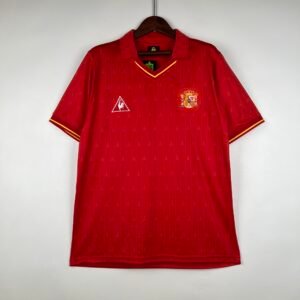 1988-1991 Spain Retro Home Jersey