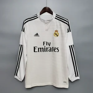2014/2015 REAL MADRID HOME LONG SLEEVE RETRO JERSEY