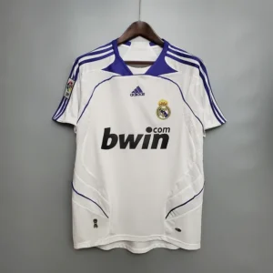 2007-2008 Real Madrid Retro Home Jersey