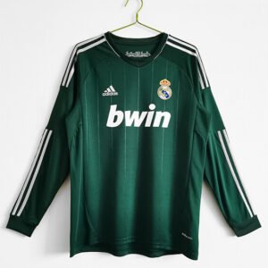 2012-2013 Real Madrid Retro Third Long Sleeve Jersey