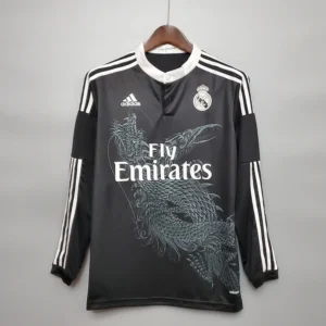 2014/2015 REAL MADRID THIRD LONG SLEEVE RETRO JERSEY