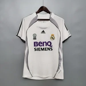2006-2007 Real Madrid Retro Home Jersey