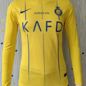 2023/2024 AL NASSR HOME LONG SLEEVE PLAYER VERSION