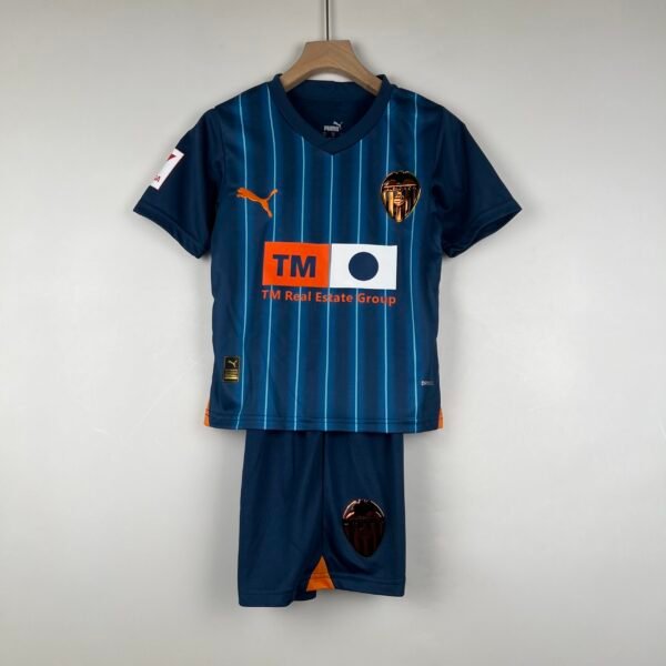 2023-2024 Valencia Away Kids Jersey