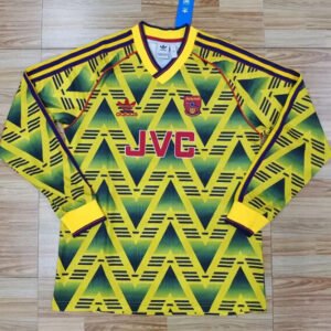 1991-1993 ARSENAL RETRO LONG SLEEVE AWAY JERSEY