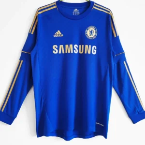 2012-2013 Chelsea Home Long Sleeve Retro Jersey