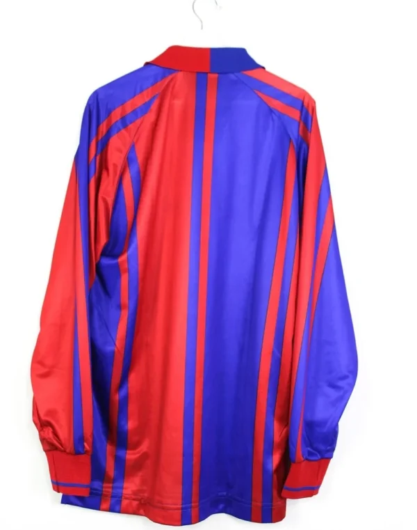 1997-1998 Barcelona Retro Home Long Sleeve Jersey - Image 2