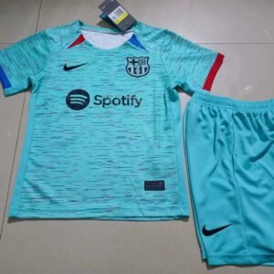 2023-2024 Barcelona Third Kids Jersey