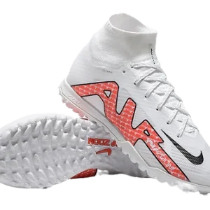 Nike Mercurial Superfly 9 Elite Turf Ground Cleats - White/Off Noir/Coconut Milk