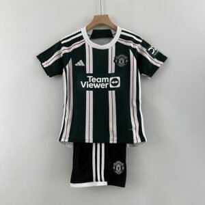 2023-2024 Manchester United Away Kids Jersey