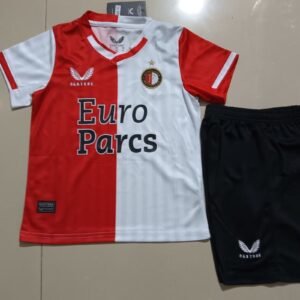 2023-2024 Feyenoord Rotterdam Home Kids Jersey