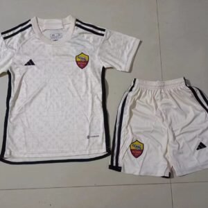 2023-2024 Roma Away Kids Jersey