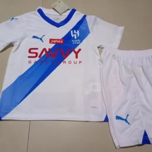 2023/2024 Al-Hilal Saudi Away Kids Jersey