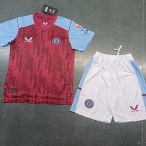 2023-2024 ASTON VILLA HOME KIDS JERSEY