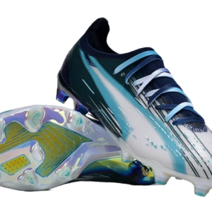 Ultra Ultimate "Astronaut” FG Cleats - PUMA White/Ultra Orange/Blazing Blue