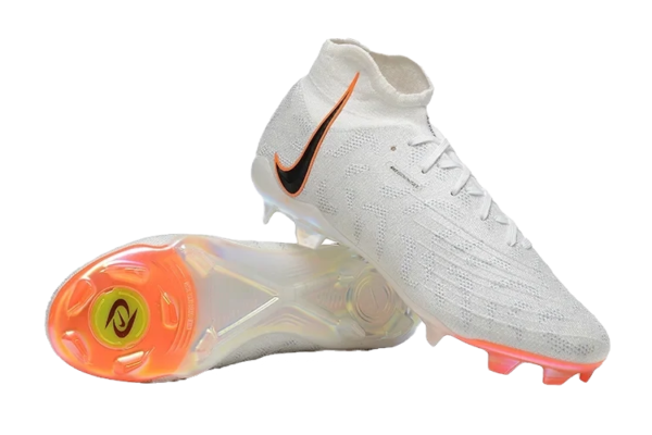 Phantom GX “Ready” DF Elite FG Cleats - White/Black/Bright Crimson