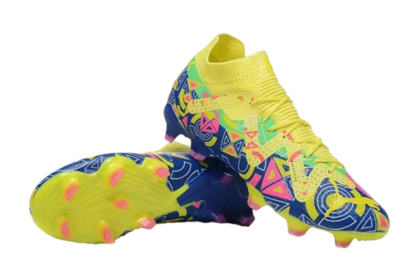 Future Ultimate "Elements” FG Cleats - Team Violet/PUMA Black/Yellow Sizzle