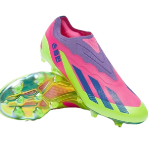 X Crazyfast .1 “Infinito” FG Cleats - Silver Metallic/Bliss Blue/Black