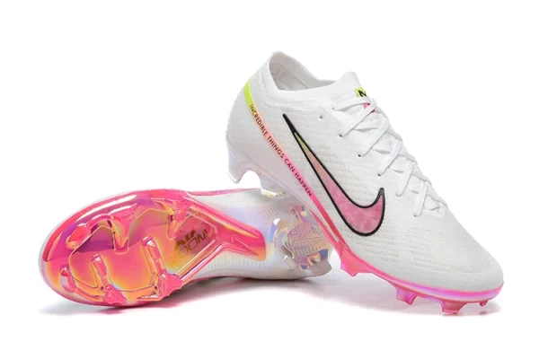Mercurial Vapor 9 x M. Rashford FG Cleats - White/Pink Blast