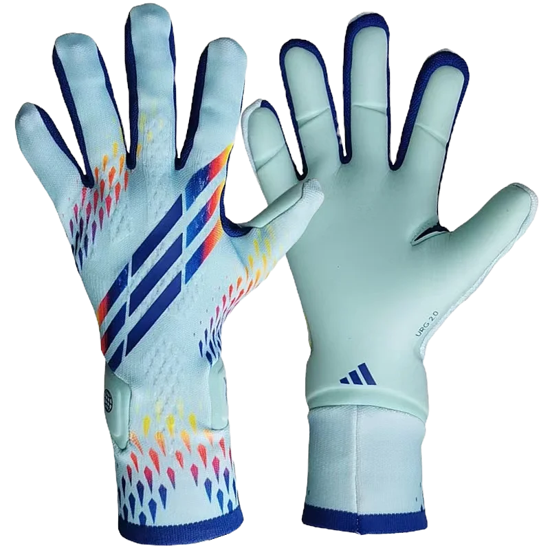 X Speedportal Goalkeeper Gloves Light Blue Grade A Soccer Shop