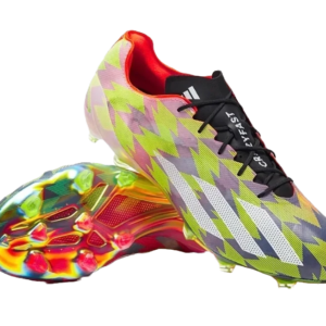 X Crazyfast + “HM Son” FG Cleats - Lucid Lemon/Bright Royal/Lucid Pink