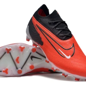Phantom GX “Ready” Elite FG Cleats - White/Black/Bright Crimson