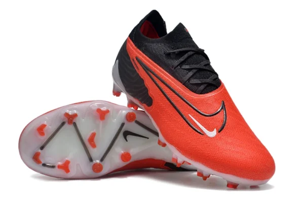 Phantom GX “Ready” Elite FG Cleats - White/Black/Bright Crimson